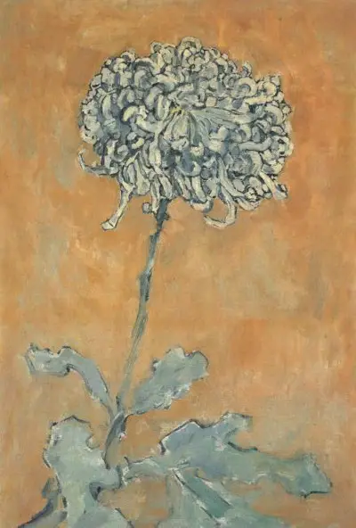 Chrysanthemum (1906-1907) Piet Mondrian